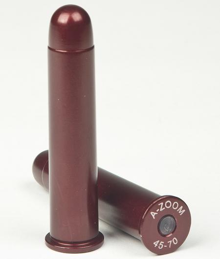 A-Zoom SNAP-CAPS .45-70 Government Safety Training Rounds package of 2